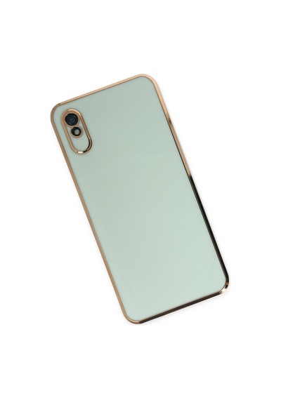 Redmi 9a Kılıf Volet Silikon - Açık Yeşil Bz8683140401030