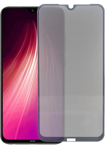 Xiaomi Redmi Note 8 3d Full Privacy Gizlilik Tempered Cam Ekran Koruyucu- 5775
