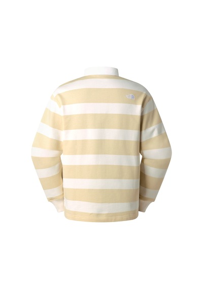 The North Face U Rugby Polo Sweatshırt Unisex Tişört Nf0a8gawjn51 Beyaz