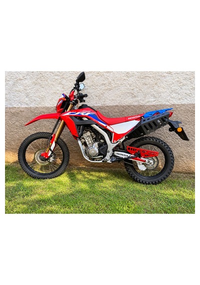 Honda Crf250l / Crf250 Rally 2021 2026 Uyumlu Yan Çanta Demiri Egzoz Koruma