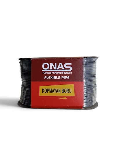 Onas Flexible Alüminyum Aspiratör Davlumbaz Baca Gider Borusu 127 Mm 2 Metre