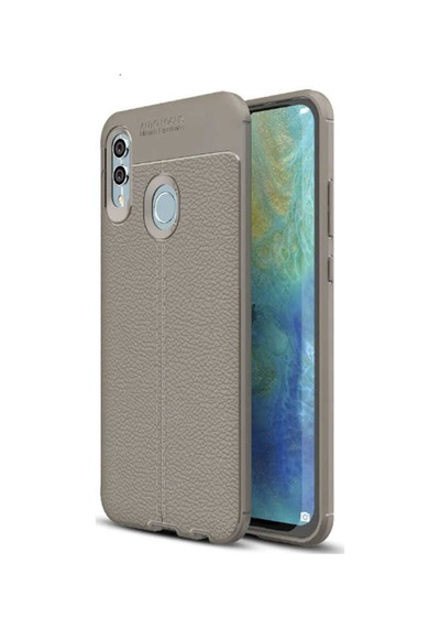 Huawei P Smart 2019 Kilif Deri Tarzi Niss Silikon Case 357682755