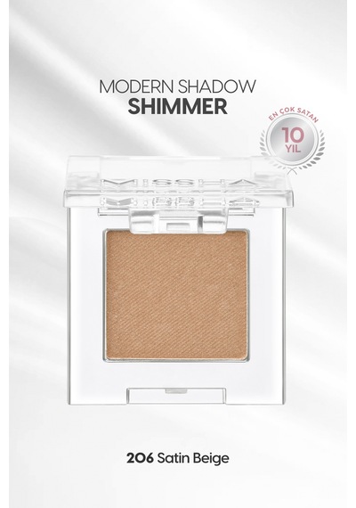 Missha Modern Shadow Shimmer 206 Satin Beige