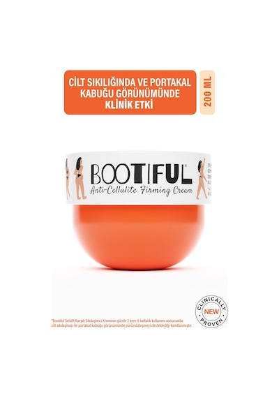 Bootiful Selülit Karşıtı Sıkılaştırıcı Krem 200 ML