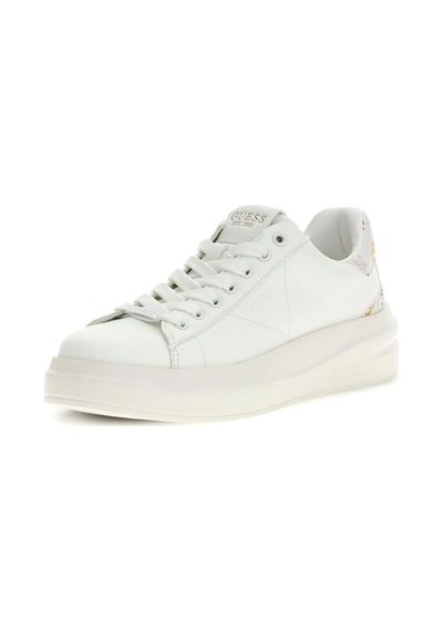Guess Elbina Kadın Deri Sneaker Ayakkabı Flpe11lea12 Beyaz