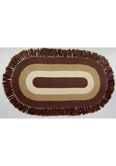 Jüt Halı El Yapımı Oval Model:201