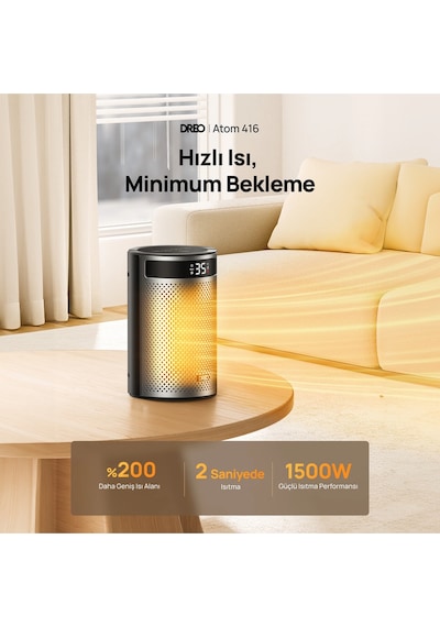 DREO Atom 416 Akıllı Elektrikli Isıtıcı