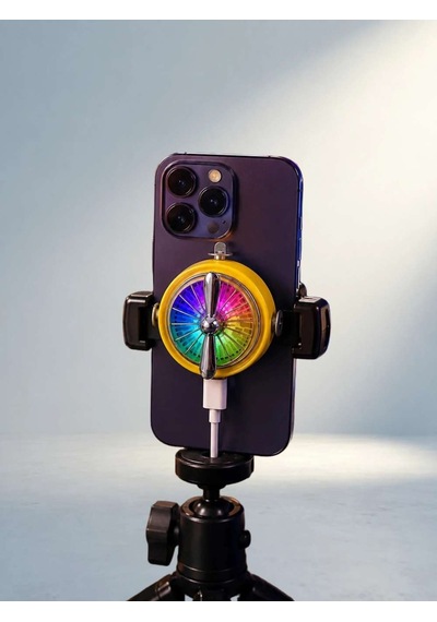 Eğlenceli Rgb Işıklı Telefon Oyun Soğutucu Fan