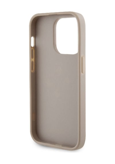 Apple Uyumlu iPhone 14 Pro Max Kılıf Guess Lisanslı Delikli 4g Glitter Büyük Metal Logolu