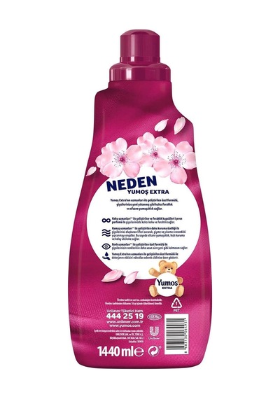 Yumoş Extra Çamaşır Yumuşatıcı Sakura 1440 Ml Diğer