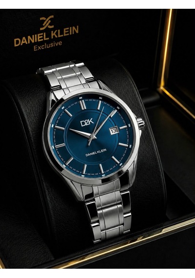 Daniel Klein Nişan Ve Damat Saati Çelik Kordon 2 Yıl Garantili 3 Atm Erkek Kol Saati Edk.14491.6 Gümüş