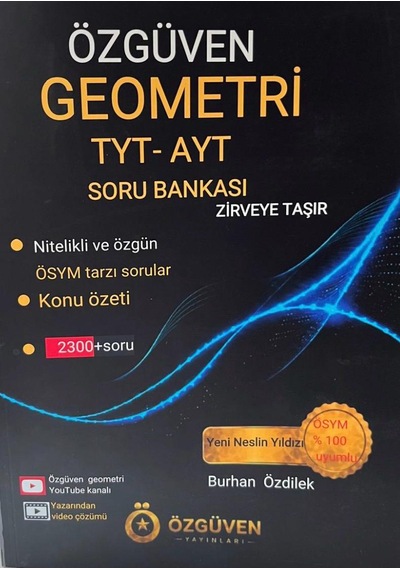 Özgüven Geometri Tyt-ayt Soru Bankası