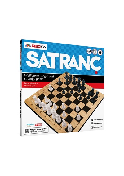 Redka Satranç - 2 Adet Tarı