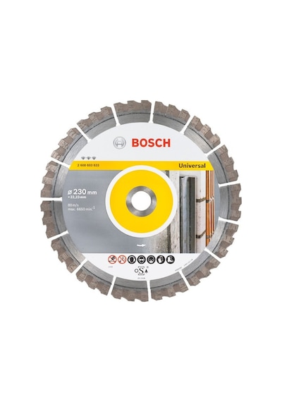 BOSCH Expert MultiMeterial Yapı Malzemeleri İçin Elmas Testere 230 mm