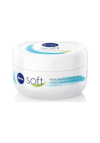 Soft Nemlendirici Bakım Kremi 100 Ml, El,yüz,vücut Kremi, 48 Saat Nemlendirme,jojoba Yağı,e Vitamini,paraben İçermez