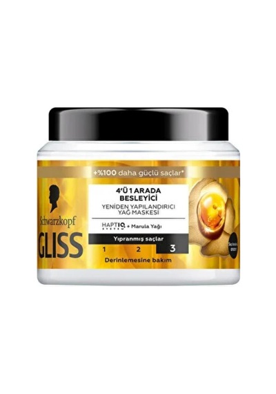 Gliss Nutrıve Saç Bakım Maske 400 Ml