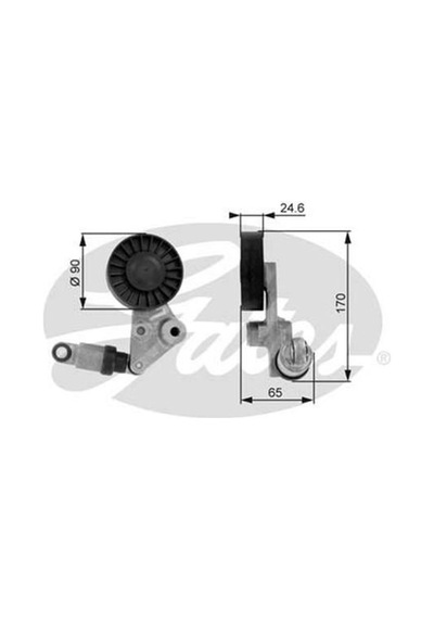 GATES T38239 V KAYIŞ GERGİ RULMANI ASTRA G VECTRA B ZAFIRA OMEGA