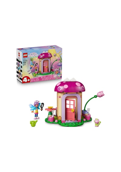 LEGO® Gabby’s Dollhouse Peri Kedi’nin Bahçe Evi 11212 - 4 Yaş ve Üzeri için Aksesuarlar İçeren Oyuncak Yapım Seti (103 Parça)
