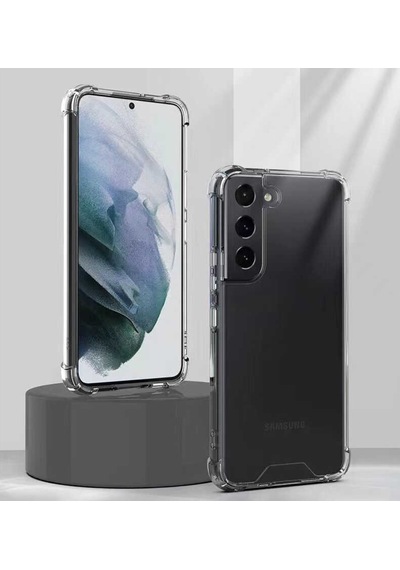 Galaxy S22 Plus Uyumlu Zore Nitro Anti Shock Silikon-renksiz Renksiz
