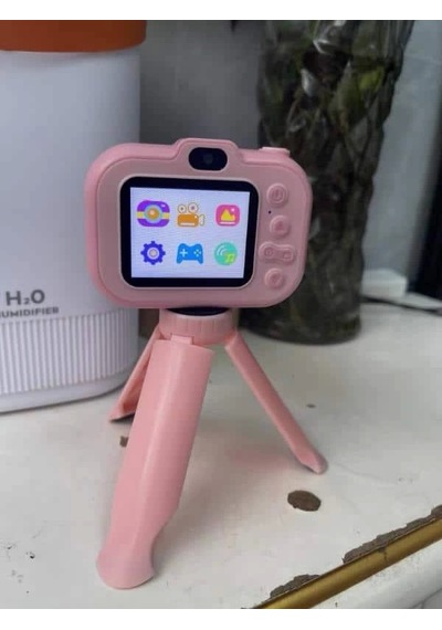 Ayaklı Mini Fotoğraf Makinesi Çocuk Için Eğitici Video Kamera Kopya