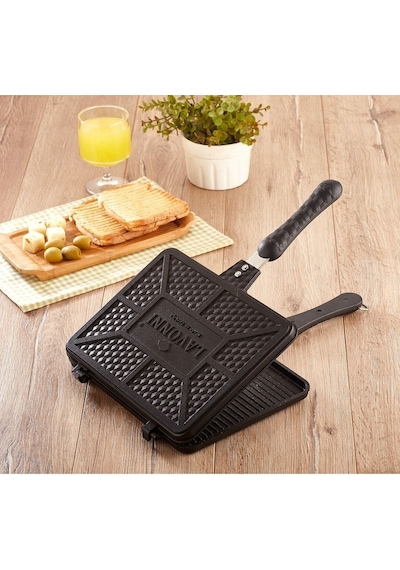 Ocak Üstü Döküm Tost Makinesi Silikon Contalı Diğer