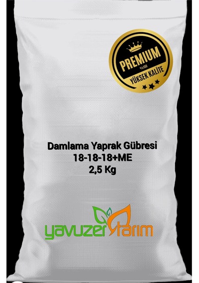 Damlama Yaprak Gübresi Npk Special 18.18.18+me Fertilizer 2,5 Kg