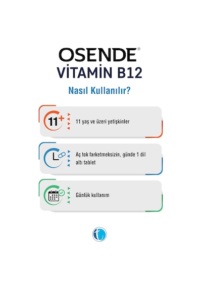 Vitamin B12 60 Tablet 2 Paketi