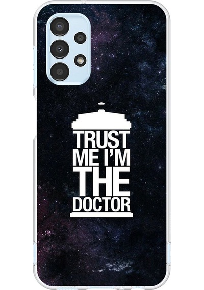 Samsung Galaxy A13 Uyumlu Şeffaf Kılıf Doctor Who Tasarımlı