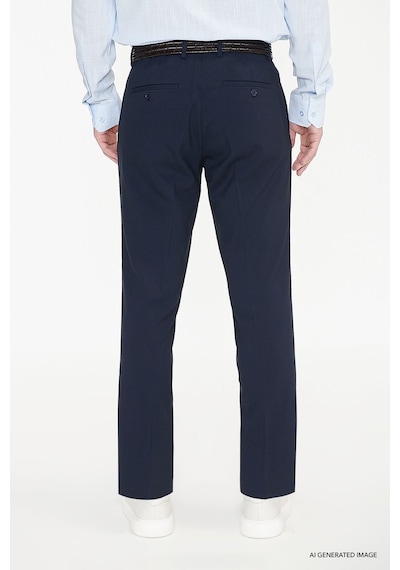Ac&Co / Altınyıldız Classics Regular Fit Geniş Kesim Yan Cep Klasik Erkek Pantolon - Lacivert