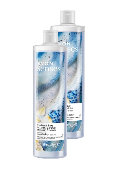 Avon Senses Yulaf Sütü Ve Peygamber Çiçeği Duş Kremi 2 x 500 ML