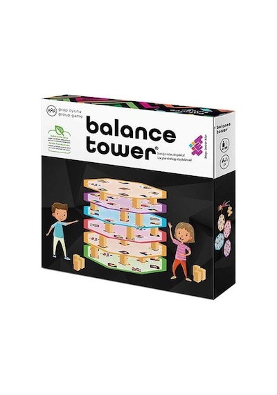 Balance Tower Zeka Ve Akıl Oyunu 7+ Yaş 2 Oyuncu
