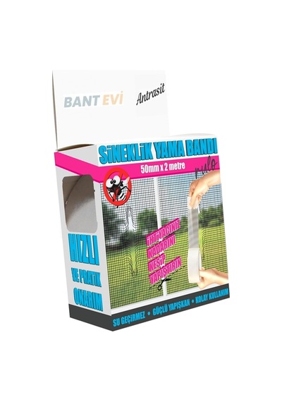Sineklik Yama Bandı 50mmx2m Sineklik Tamir Bandı