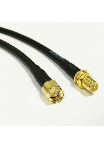 Wireless Anten Kablosu 20Cm Rp Sma Dişi - Rp Sma Erkek A+