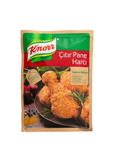 Knorr Çıtır Pane Harcı 90g - Koruyucu Katkı Maddesi İçermez 5'li Avantaj Paketi - 5 Adet Tarı