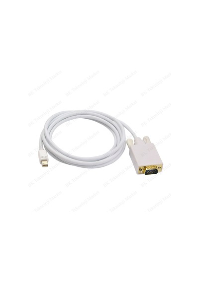Yüksek Kalite Mini DisplayportThunderbolt-Vga Dönüştürücü Kablo