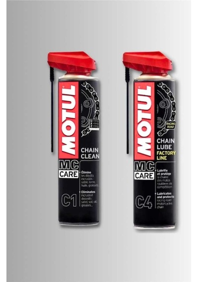 Motul C1+C4 Zincir Yağlama ve Temizlik Seti