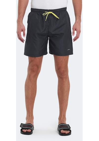 Slazenger RENO Erkek Cepli Deniz Şortu Koyu Gri Mayo
