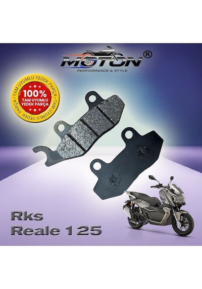 Rks Reale 125 %100 Uyumlu, Yüksek Kaliteli Ön Disk Fren Balatası