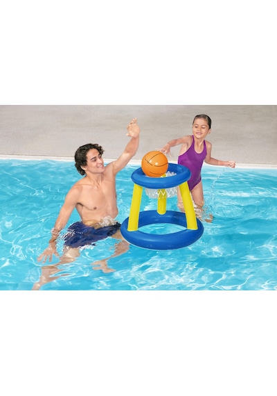 Bestway 52418 Splash N Hoop Şişme Havuz Basketbol Oyun Seti Mavi