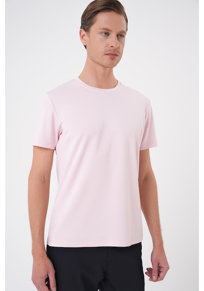 Efor Comfort Fit Bisiklet Yaka Esnek Pamuk Casual Pembe Tişört Ts 885 Pembe Efor Comfort Fit Bisiklet Yaka Esnek Pamuk Casual Pembe Tişört Ts 885 Pembe