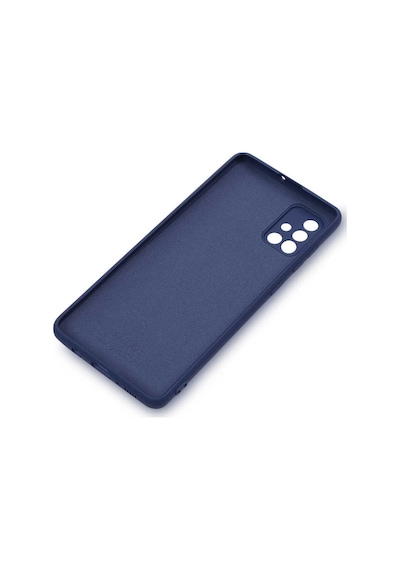 Samsung Uyumlu Galaxy A71 Kılıf Zore Mara Lansman Kapak-Siyah