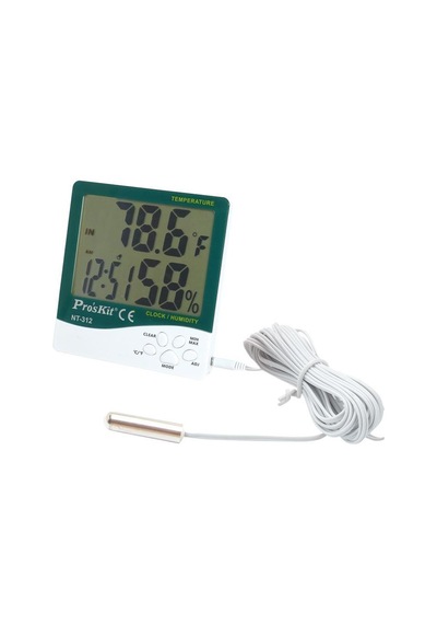 Proskit Pk-040 Nt-312 Problu Sıcaklık Nem Ölçer -10/+50 Derece