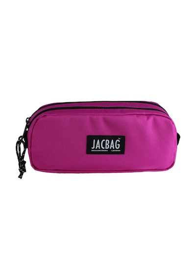 Jacbag Dual Pouch Pencıl Case-çift Bölmeli Kalemkutu - Pembe Pembe
