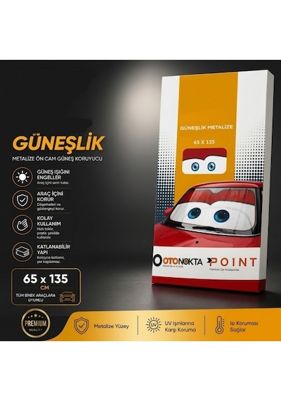 Güneşlik Lüx Metalize 65 135