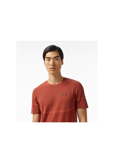 Under Armour Vanish Elite Seamless Erkek Turuncu Koşu T-shirtü 1376781 Turuncu