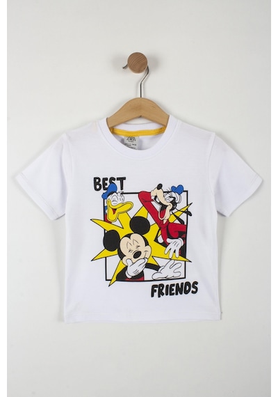 Trendimizbir Best Friends Baskılı Erkek Çocuk Hırkalı Alt Üst Takım-5091 Sarı