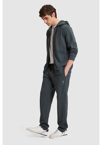 U.S. Polo Assn. Erkek Gri Regular Fit Eşofman Altı 50329430-vr076 Sıs