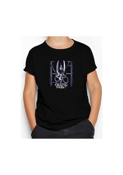 Zepplin Giyim Celtic Frost In Memory Siyah Çocuk Tişört Siyah