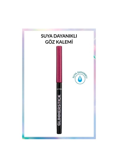 Avon True Colour Glimmerstick Diamonds Açılıp Kapanabilen Göz Kalemi Fuchsıa