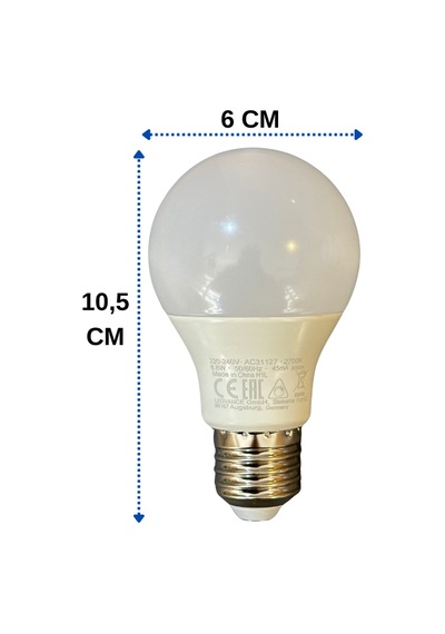 Osram Parathom 8.8w 60w 2700k Sarı Işık E27 Duylu Dim Edilebilir Led Ampul 2 Adet